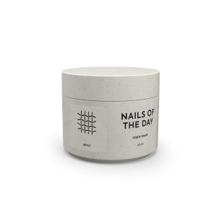 База NAILSOFTHEDAY Fiber base з нейлоновими волокнами, 30 мл TPO free